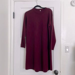 Muji sweater dress